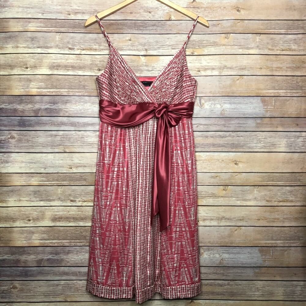 BCBGMaxAzria 100% Silk Woven Dress